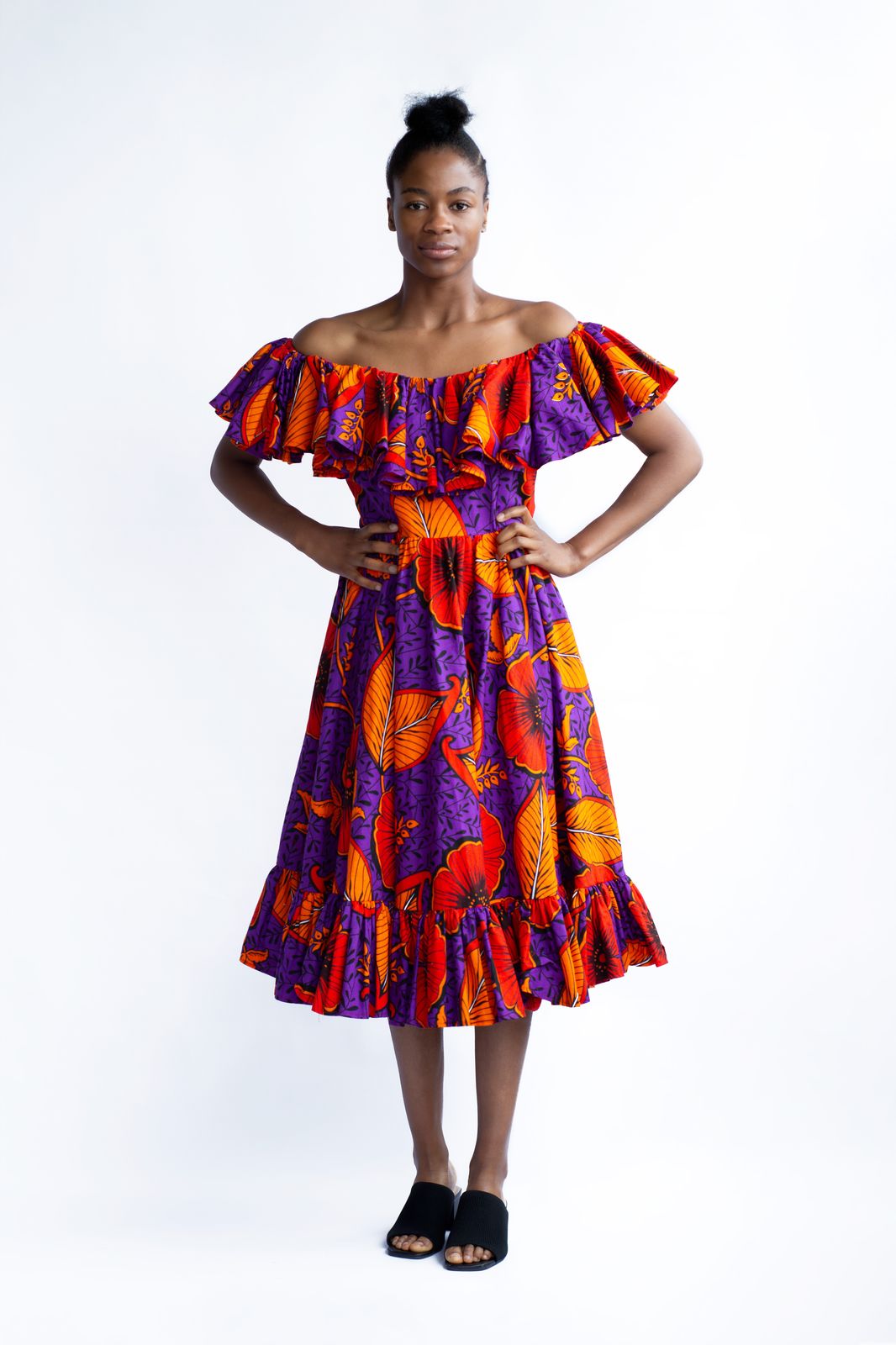 African Print Dress