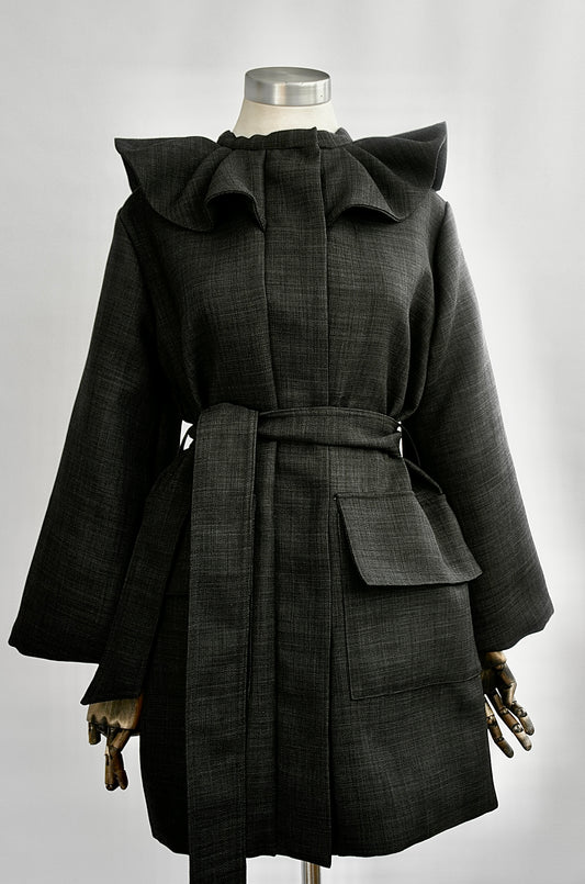 Frill Neck Jacket